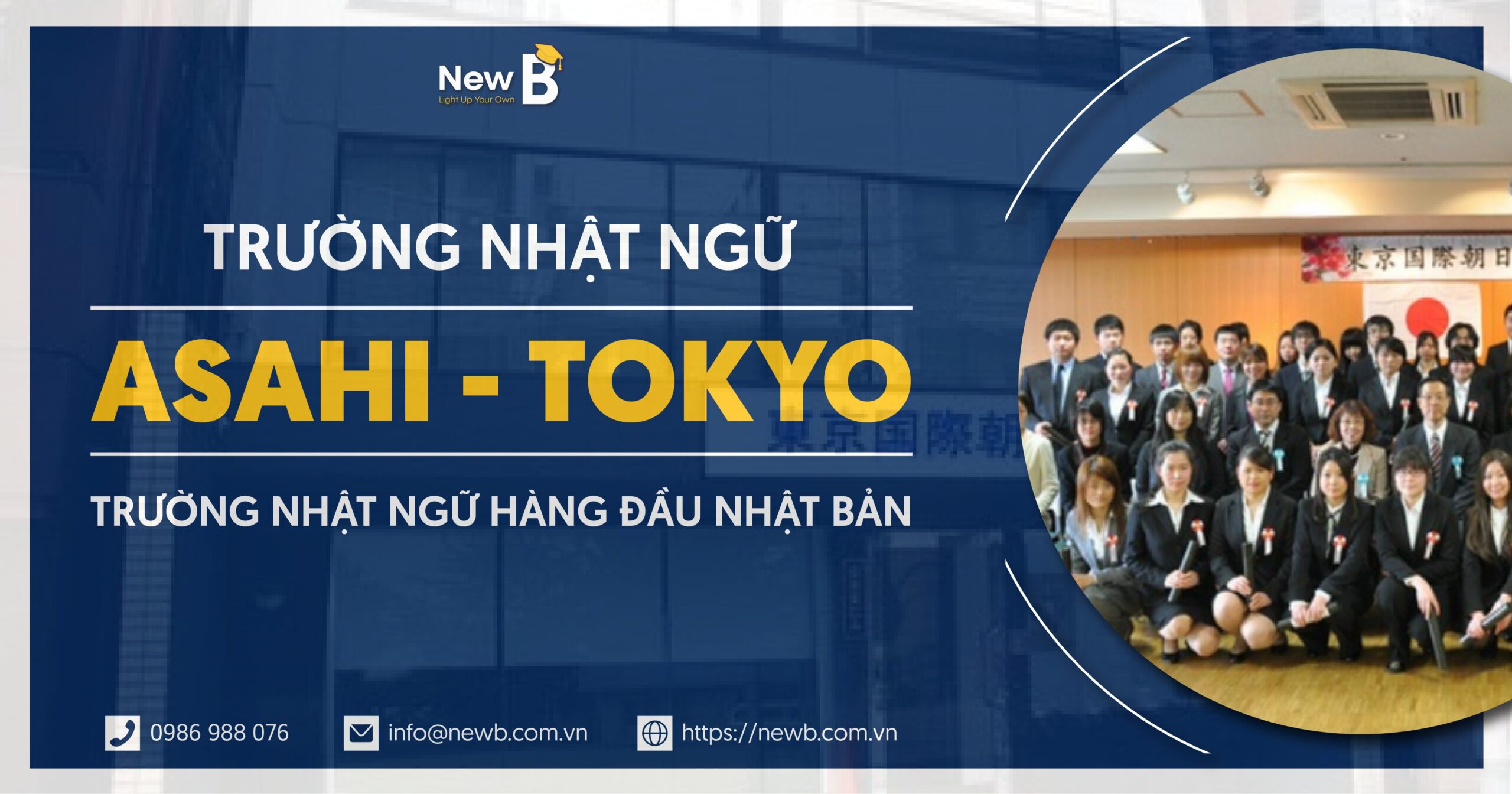 trường nhật ngữ asahi tokyo