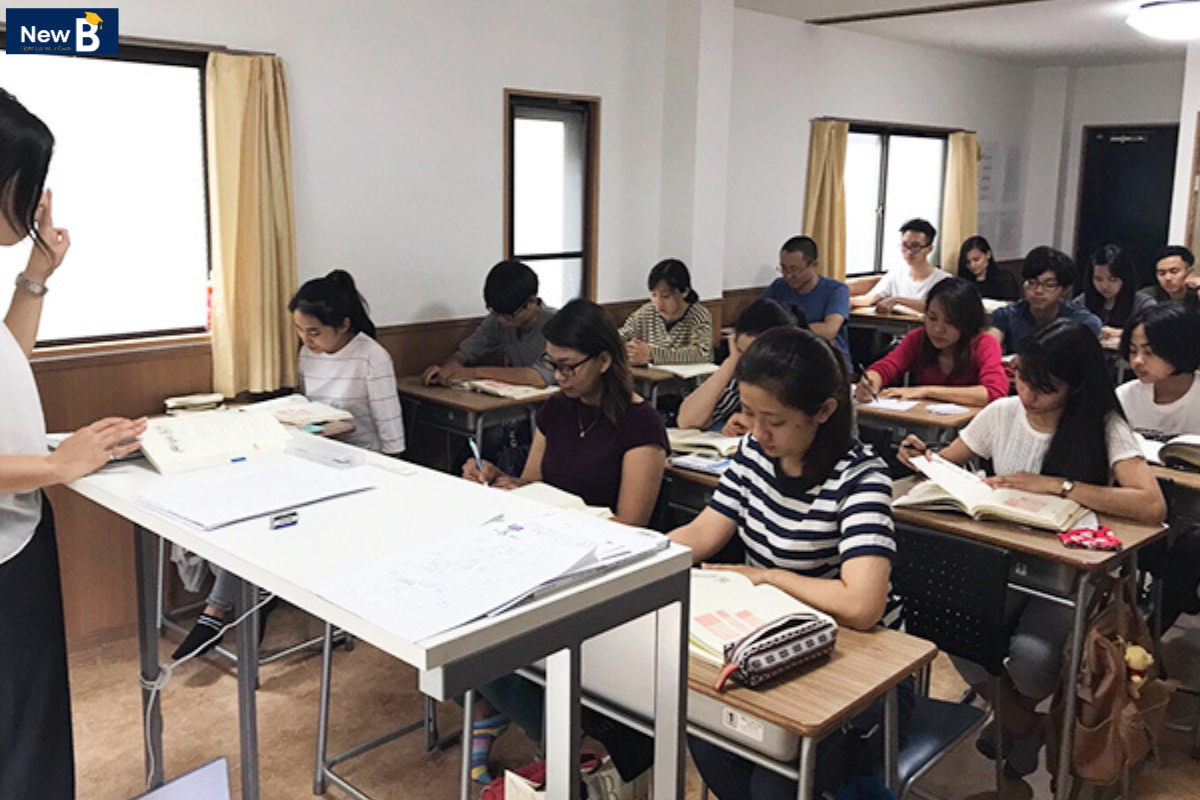 Lớp học tại trường Nhật ngữ Osaka