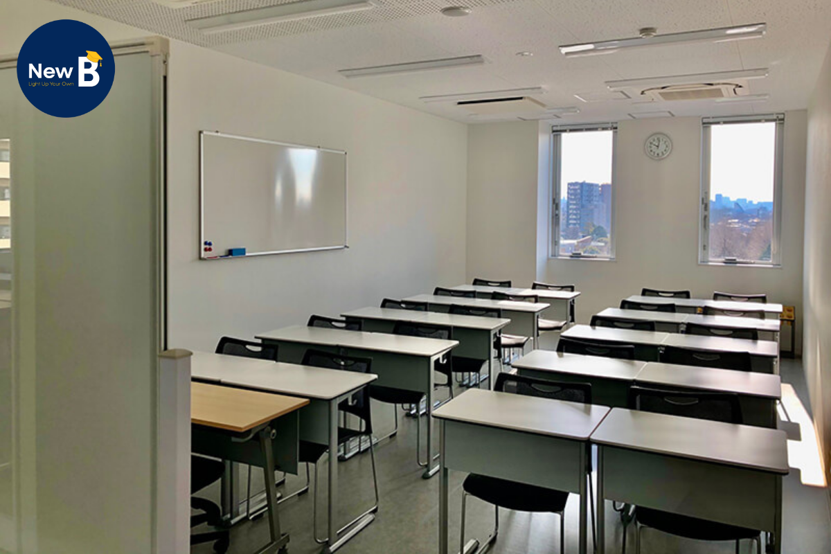 Cơ sở vật chất phòng học của trường Nhật ngữ An Language School