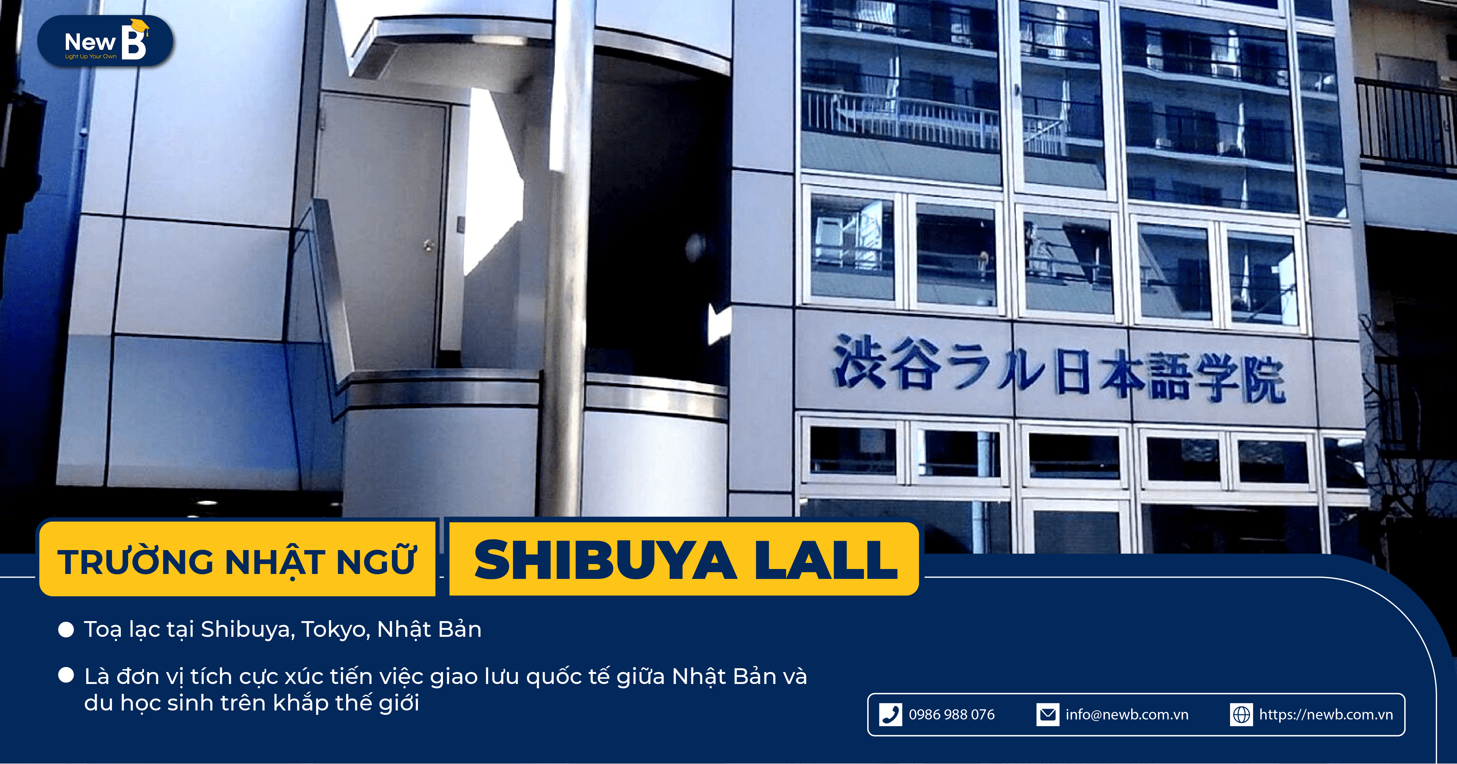 trường nhật ngữ shibuya lall