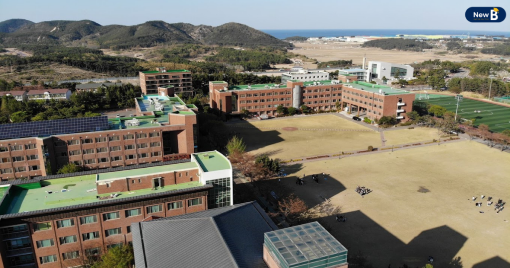 Trường đại học Handong rộng rãi với đầy đủ tiện ích cho sinh viên