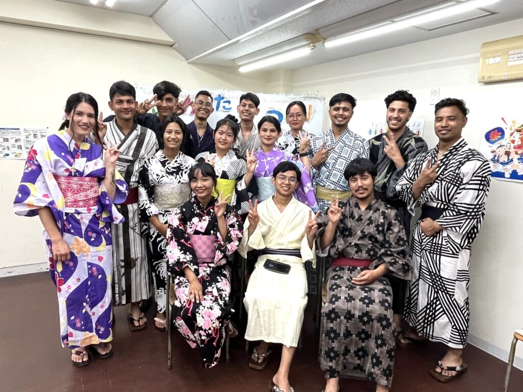 Lễ hội Yukata tại Nhật ngữ Shin-A