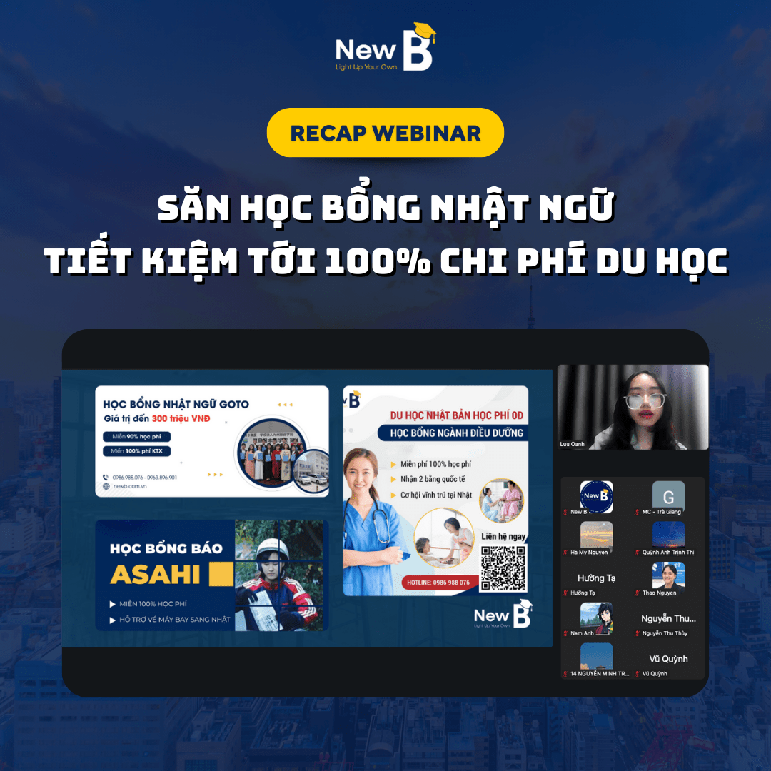 Danh sách các học bổng nhật ngữ tiết kiệm tới 100% chi phí du học Danh sách các học bổng nhật ngữ tiết kiệm tới 100% chi phí du học