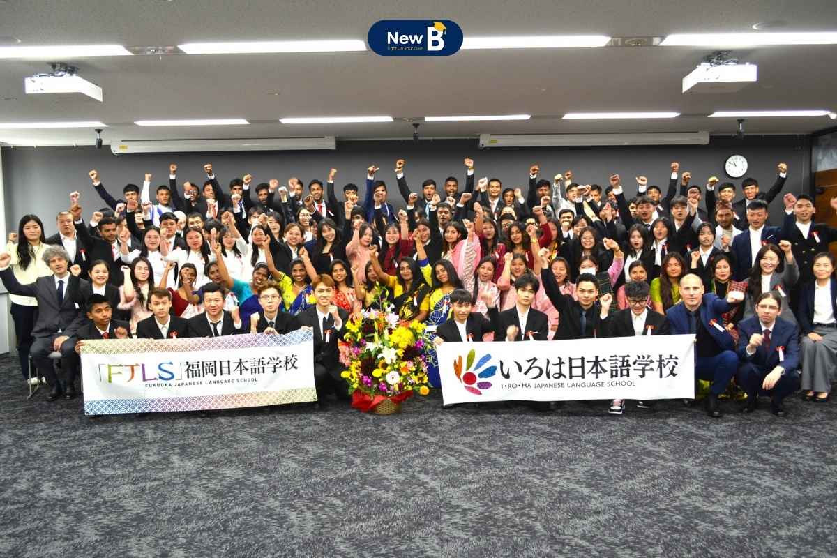 Lễ nhập học trường Nhật ngữ Fukuoka