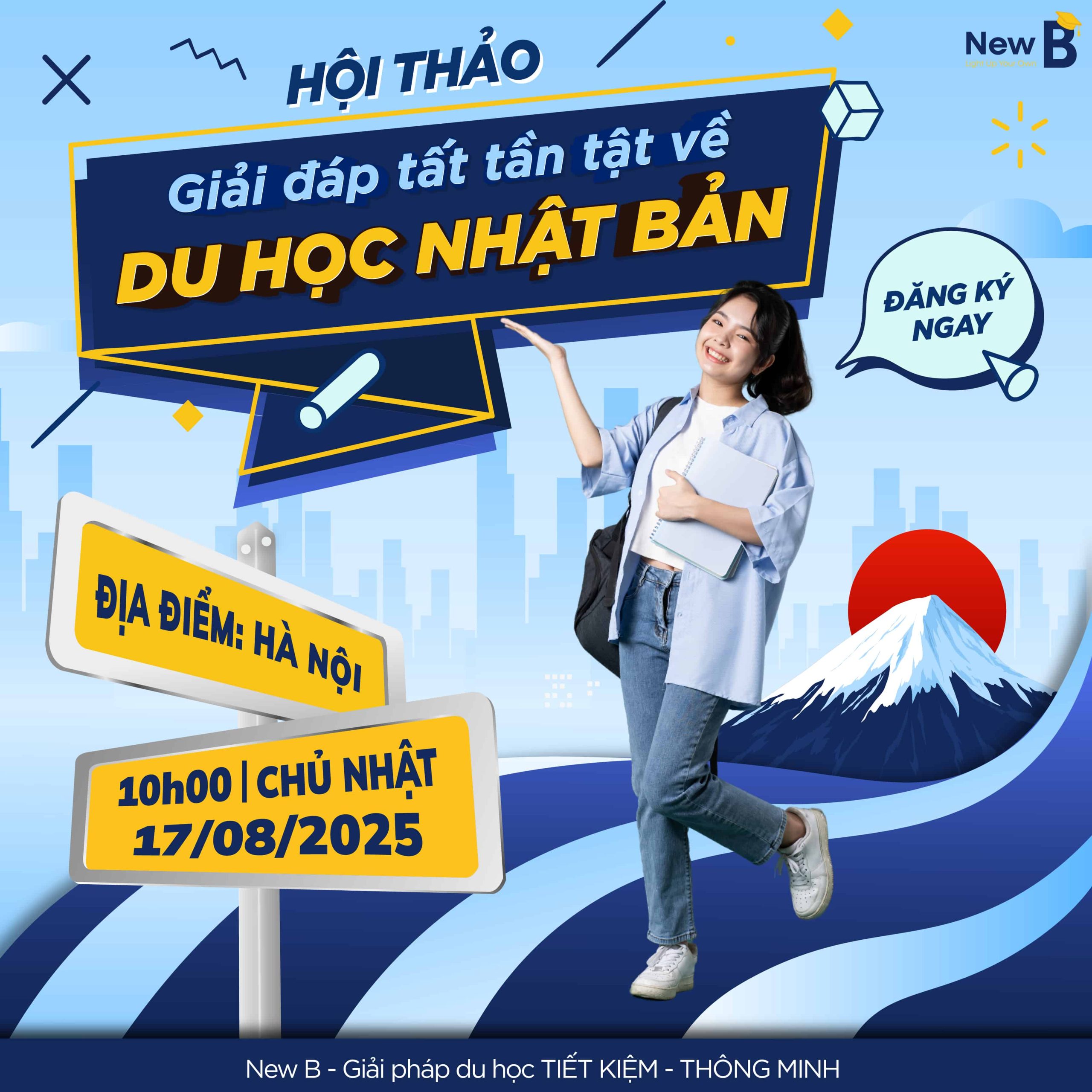 Hội thảo du học Nhật Bản | New B