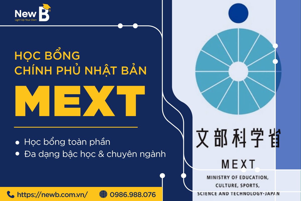Học bổng chính phủ Nhật Bản - MEXT