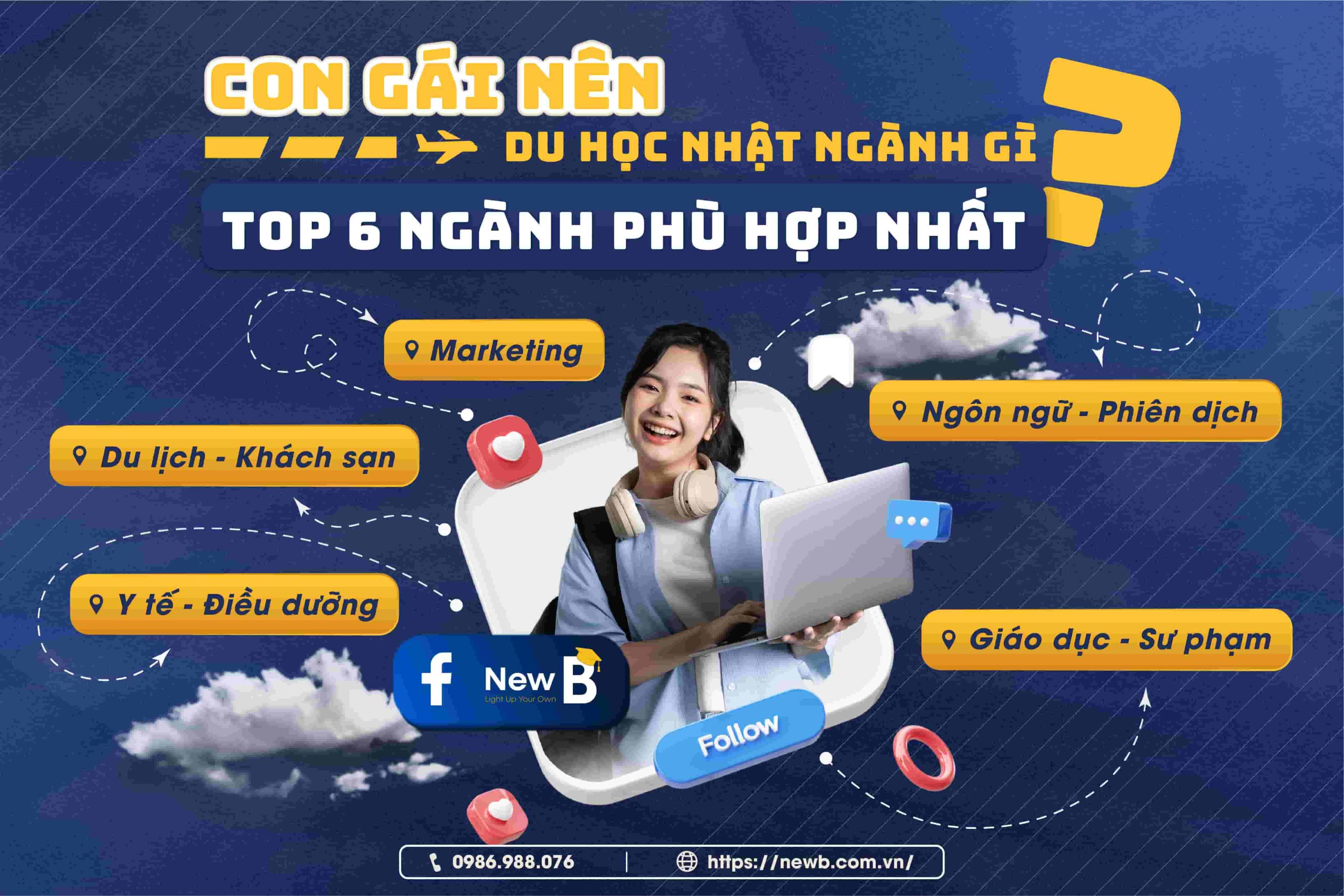 Con gái nên du học Nhật ngành gì