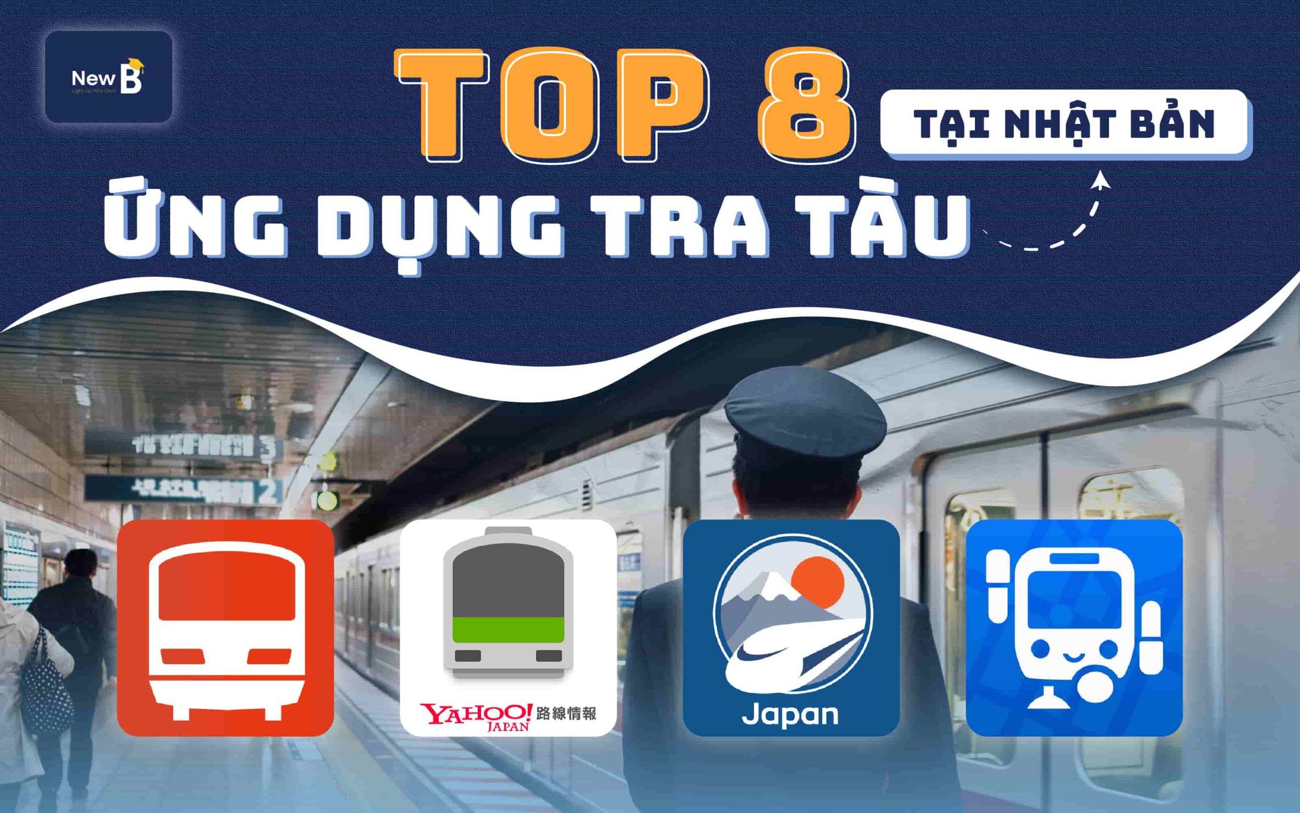 Top 8 ứng dụng tra cứu tàu tại Nhật Bản