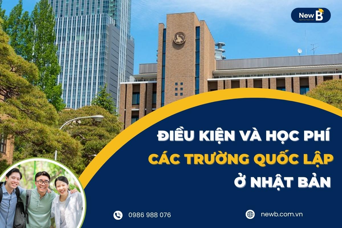 Điều kiện và học phí khi học tại các trường quốc lập ở Nhật Bản