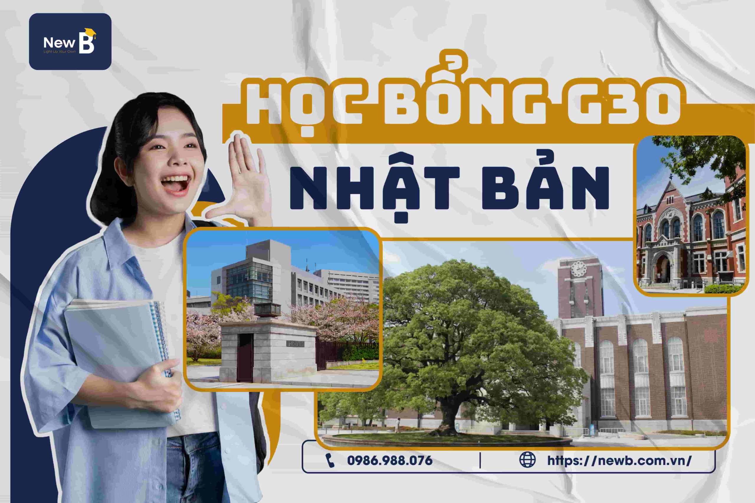Học bổng G30 Nhật Bản