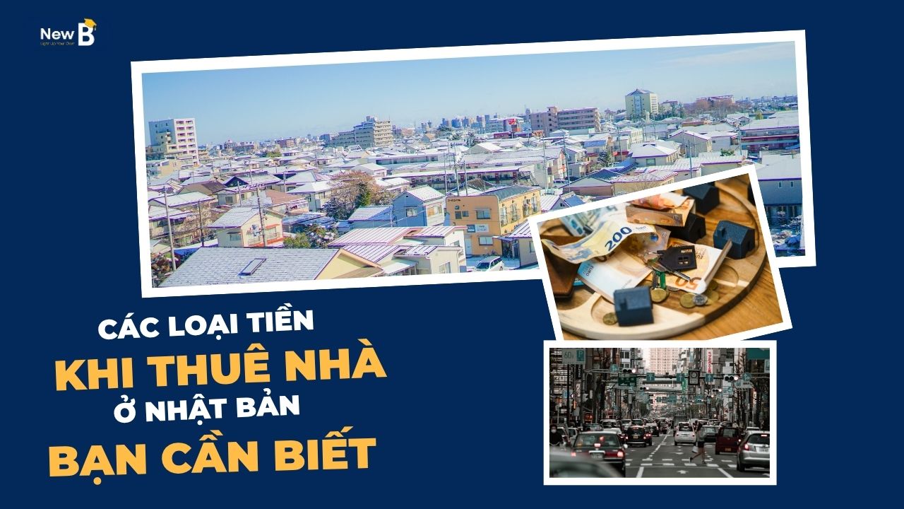 Các loại tiền khi thuê nhà ở Nhật