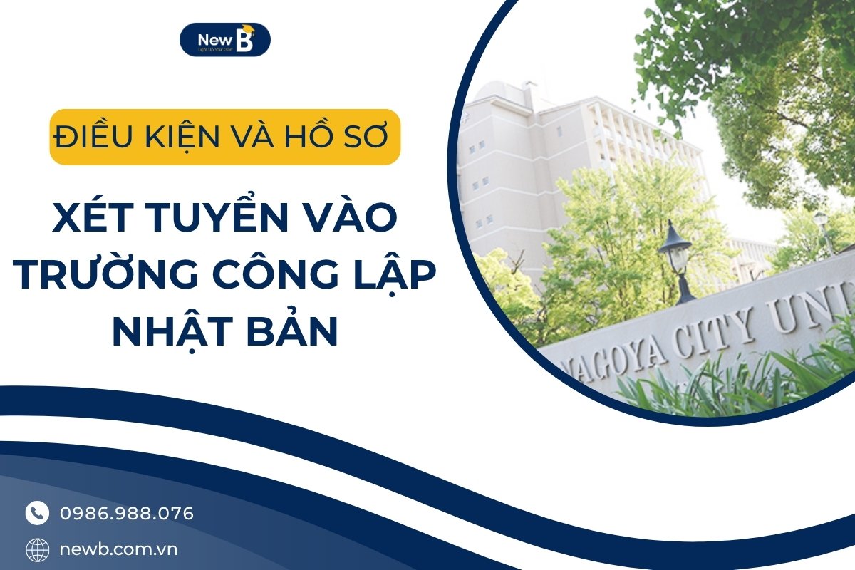 Điều kiện và hồ sơ xét tuyển vào trường công lập Nhật Bản