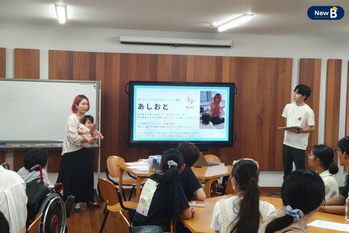 Lớp học tại trường Cao đẳng nữ sinh Saga Lớp học tại trường Cao đẳng nữ sinh Saga