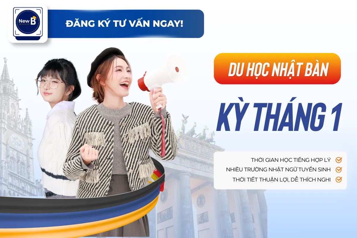 Du học Nhật Bản kỳ tháng 1: Có nên đăng ký?