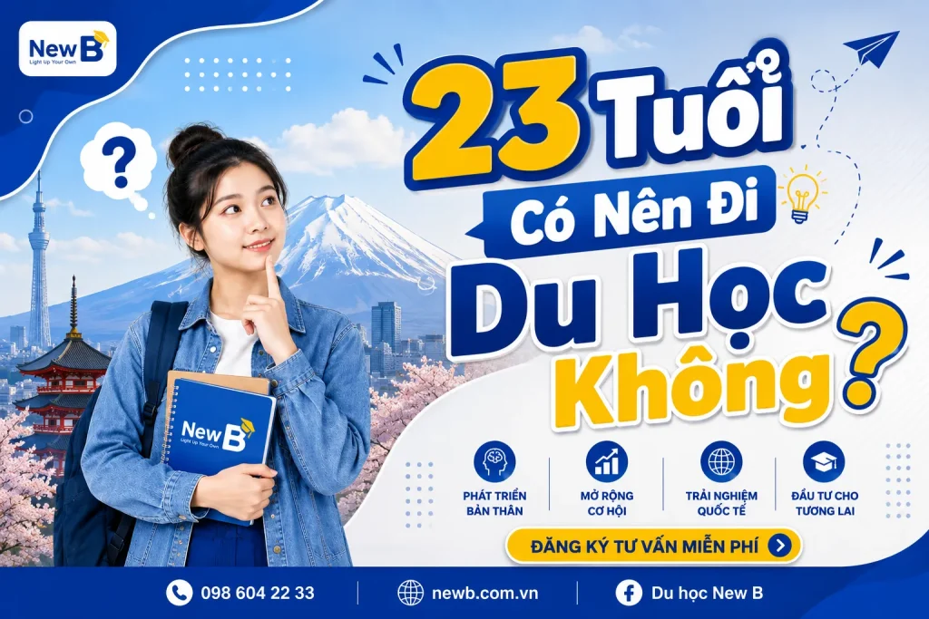 23 Tuổi Có Nên Đi Du Học Không? Thời Điểm Vàng Để Bứt Phá Sự Nghiệp