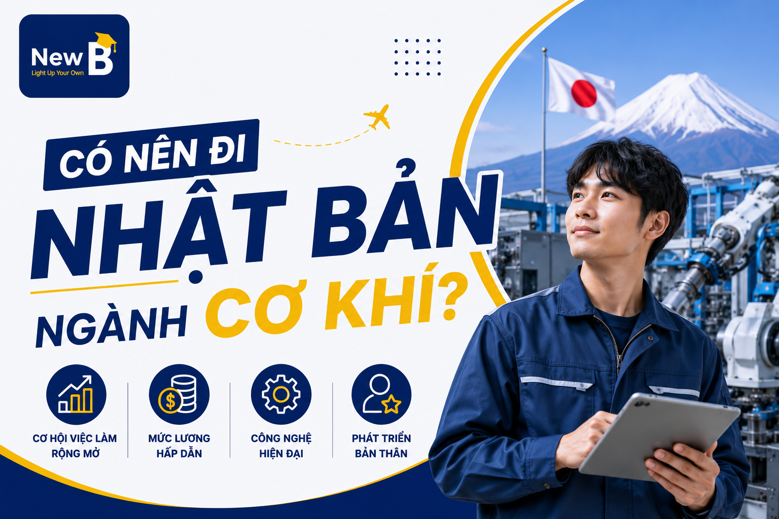 Có Nên Đi Nhật Ngành Cơ Khí Không? Cơ Hội Việc Làm, Thu Nhập & Lộ Trình Từ A-Z