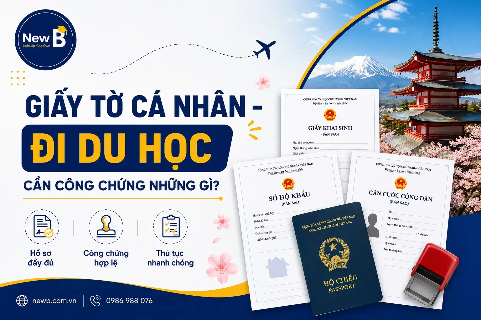 Đi du học cần công chứng những gì