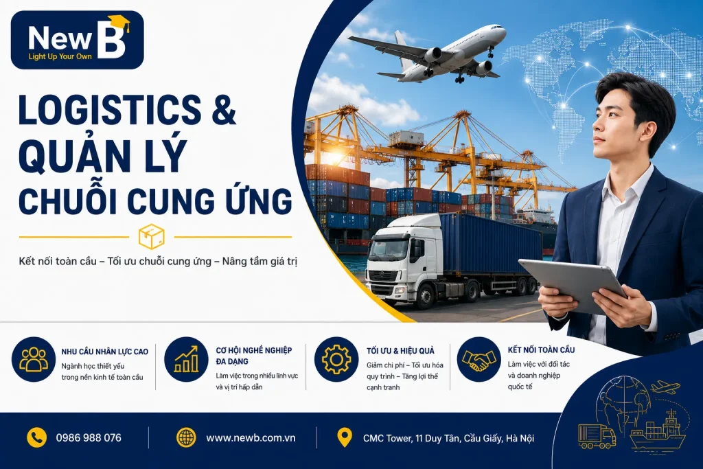 Logistics – Ngành học giàu tiềm năng và cơ hội nghề nghiệp toàn cầu.