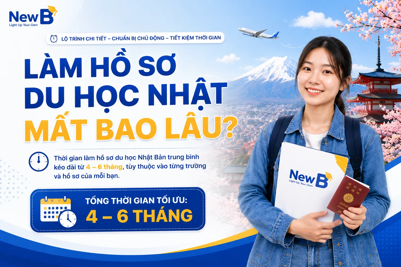 Làm Hồ Sơ Du Học Nhật Mất Bao Lâu? Quy Trình, Timeline Nhanh Và Mới Nhất