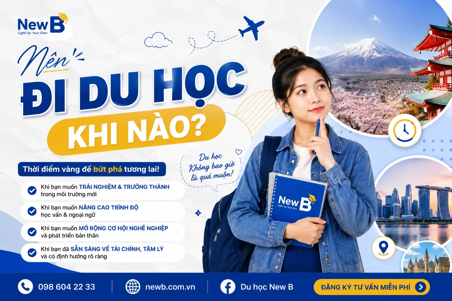 Nên Đi Du Học Khi Nào? Phân Tích Độ Tuổi & Lộ Trình Phù Hợp