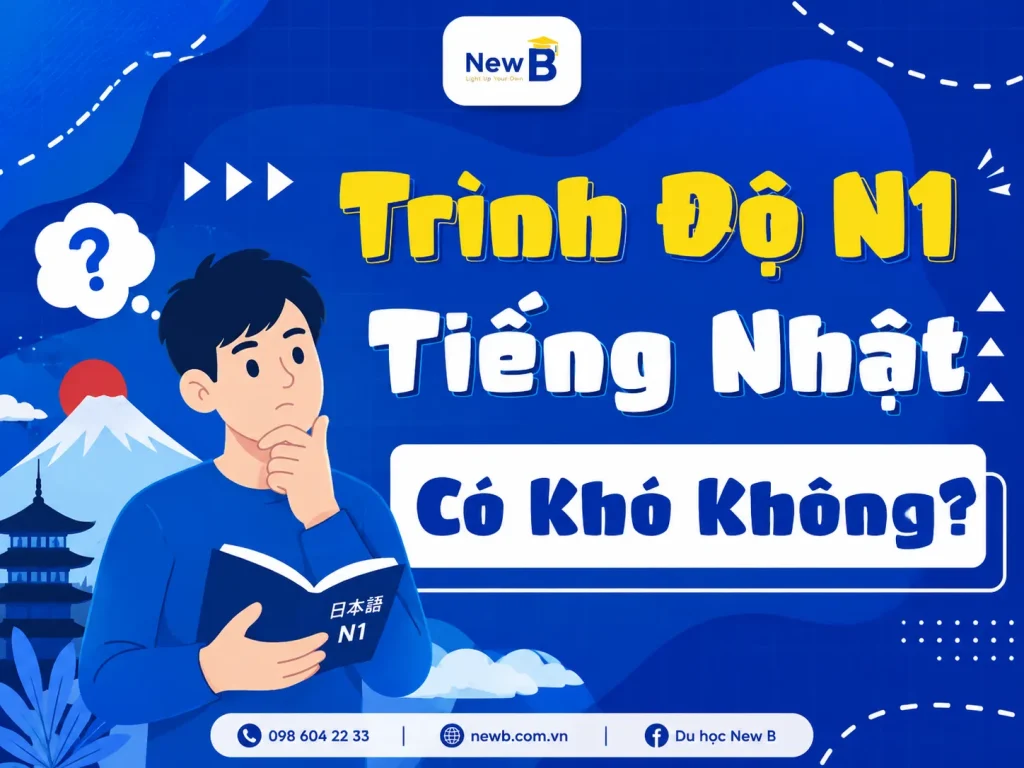 N1 tiếng Nhật có khó không - Bí quyết chinh phục N1 cùng New B
