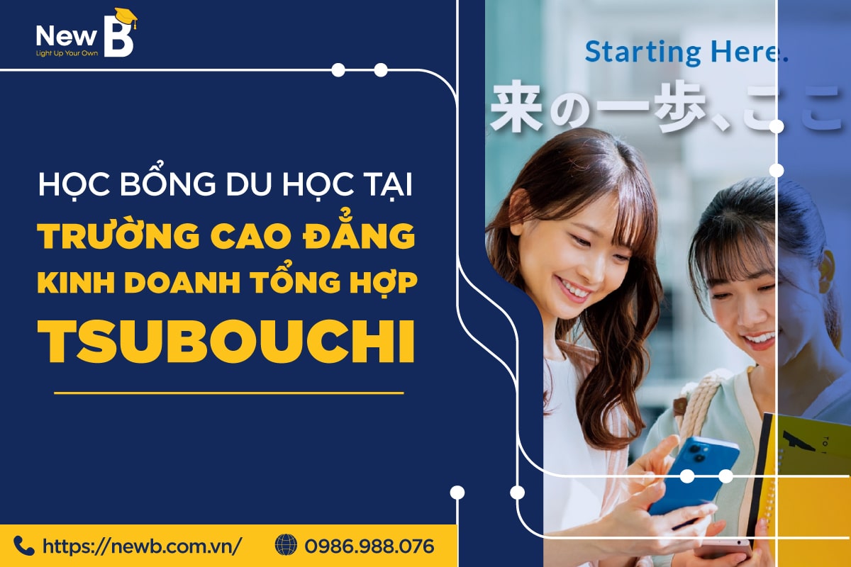 Học Bổng Trường Cao Đẳng Kinh Doanh Tổng Hợp Tsubouchi