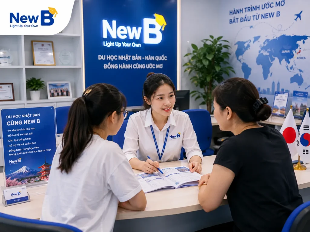Chuyên gia Du học New B tư vấn 1-1 định hướng lộ trình du học